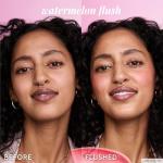 Glow Recipe Niacinamide Dewy Flush Tinted Liquid Blush Serum - Glowy Blush for Cheeks to Smooth, Hydrate & Brighten - Liquid Korean Makeup with Buildable Soft Pink Tint - Watermelon Flush (0.4 oz)