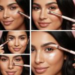 10-Piece Kabuki Makeup Brush Set for All Products