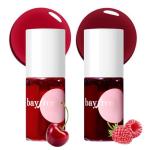 bayfree Lip Tint Stain Set, Korean Water Tint Lightweight Non-sticky, Waterproof Long Lasting Liquid Blush & Lip Stain, Transfer-Proof, Matte Finish Lip Color Makeup (made into jam)