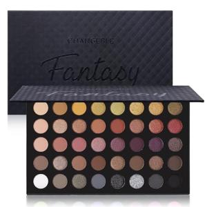 Professional Neutral Smokey Eyeshadow Makeup Palette, Matte Shimmer Metallic Black Grey Dark Goth Eye Shadows for Halloween, Pigmented Warm Smoky Naked Nude Rosy Gold Brown Pallet Daily Make Up Kit