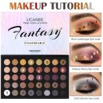 Professional Neutral Smokey Eyeshadow Makeup Palette, Matte Shimmer Metallic Black Grey Dark Goth Eye Shadows for Halloween, Pigmented Warm Smoky Naked Nude Rosy Gold Brown Pallet Daily Make Up Kit