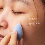 JUNO & Co. Microfiber Sponge, Latex-Free, Dual Layer Technology, Flawless Makeup Blender for Foundations, Powders and Creams (Velvet Love Bundle)