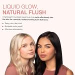 Palladio Liquid Blush for Cheeks & Lips 2-in-1 Makeup Face Blush, Weightless Cream Formula, Smudge Proof Long-Wearing Pigmented Blush, Natural Look Makeup Face Blushes, Dewy Finish, Rose Cloud