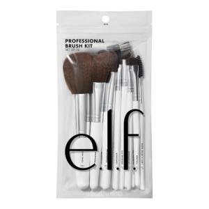 e.l.f. Professional Vegan Makeup Tools, For Expert Blending, Contouring & Highlighting, Pack of 12
