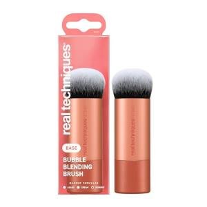 Real Techniques Bubble Blending Makeup Brush, Multipurpose Foundation Brush For Liquid, Cream, & Powder Products, Unique Round Brush Head, Synthetic Bristles, Vegan & Cruelty Free, 1 Count