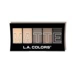 L.A. COLORS Matte Eyeshadow Palette - Nude Suede