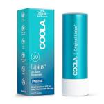 COOLA Organic Liplux Lip Balm and Sunscreen with SPF 30, Dermatologist Tested Lip Care for Daily Protection, Vegan and Gluten Free, 0.15 Oz