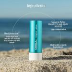 COOLA Organic Liplux Lip Balm and Sunscreen with SPF 30, Dermatologist Tested Lip Care for Daily Protection, Vegan and Gluten Free, 0.15 Oz