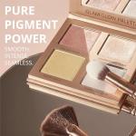 Radiant Highlighter Palette with Mirror - Vegan Formula