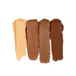 e.l.f. Cream Contour Palette, 4 Shades, Easy to Apply, Blendable, Buildable, Highlights, Contours, Sculpts, Sharpens, Bronzes, Compact, All-Day Wear, Travel-Friendly, 0.43 Oz