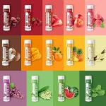 Yopela 14 Pack Natural Lip Balm in Bulk with Vitamin E and Coconut Oil - Moisturizing, Soothing, and Repairing Dry and Chapped Lips Valentine's Gift - 14 Flavors - Non-GMO - With Greeting Card