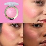 Milani Baked Blush, Updated Powder Blush for Cheeks, Cruelty Free Makeup - Shape, Contour & Highlight Face for a Shimmery or Matte Finish - Pink Panna Cotta