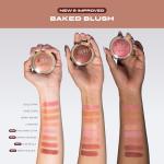 Milani Baked Blush, Updated Powder Blush for Cheeks, Cruelty Free Makeup - Shape, Contour & Highlight Face for a Shimmery or Matte Finish - Pink Panna Cotta