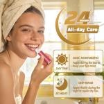 RBUGR 20 Pack Lip Balm Bulk- 12 Flavored Lip Balm Set Natural Moisturizing Hydrating for Dry Cracked Lips, Valentines Gifts for Women & Party Favors Mini Balm Pack (4.2g/0.15oz)