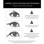 4 Pack 4D Silk Fiber Lash Mascara, Waterproof Smudge-proof Thickening Black Mascara for Natural Lengthening, Long Lasting & No Clumping