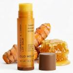 Glo Melanin All Natural Lemon and Turmeric Lip Balm - Natural Lip Balm Illuminate Your Smile, Brighten & Nourish Dark Lips Effortlessly - For Smokers Lips
