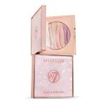 W7 Afterglow Blusher & Highlight Compact - Pink & Gold Glowing Pressed Powder Compact