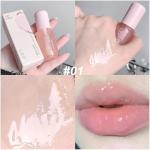 3 Pcs Lip Gloss Oil Set, Mint Flavor Hydrating Lip Oil Glossy and Shiny Lip Primer Moisturizer Transparent Lipgloss for Women Girls (clear)