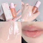 3 Pcs Lip Gloss Oil Set, Mint Flavor Hydrating Lip Oil Glossy and Shiny Lip Primer Moisturizer Transparent Lipgloss for Women Girls (clear)