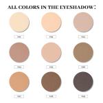 MYSTER ROSEY Neutral Eyeshadow Palette, Nude Eyeshadow Palette, Matte Eye Shadow Makeup Palette with Mirror, Long-Lasting Wear, Vegan, Cruelty-Free - 0.5oz