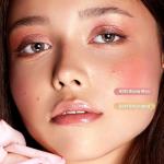 FOCALLURE Liquid Blush and Highlighter Duo - Velvety Weightless Face Makeup Set, Buildable Dewy Cheek Tint & Luminizer, Smudge-Proof Long Lasting, Natural Glow Cheekbones,Sunset Veil