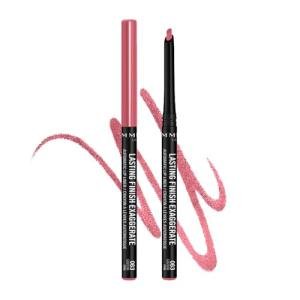 Rimmel Lasting Finish Exaggerate Automatic Lip Liner - Rich, Smooth Formula, Long Lasting - 63 Eastend Pink, .01oz
