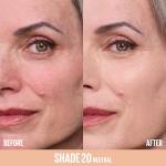 Maybelline Lifter Serum Concealer, Radiant Concealer with Full Coverage, Includes 2% Peptides + Caffeine to Hydrates & Brightens Under Eyes, 20, 1 Count