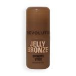 Revolution Beauty London, Jelly Bronzer Tint, Bronzing Makeup for a Sun-Kissed Glow to Cheeks, Vegan & Cruelty-Free, Medium Sunset, 0.28 oz