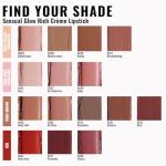 Oulac Beige Lipstick for Women, Pale Nude Matte Lip Base, Full Coverage Lip Color, Satin Matte Finish, Cream Texture, Hydrating, Infused with Hyaluronic Acid, Vegan & Clean Beauty 4g SG01 Bare