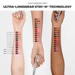 Sacheu Lip Liner STAY-N Peel Off Lip Stain — Long Lasting Waterproof Lip Tint with Hyaluronic Acid & Vitamin E — Transfer Proof Matte Finish, Vegan & Cruelty-Free (MUAH-VE)