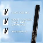 COVERGIRL Exhibitionist Lash Enhancing Liquid Eyeliner, Matte Black