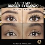 L'Oreal Paris Voluminous Panorama Mascara, Volumizing and Lengthening Mascara, Washable Longwear and Smudge Resistant Make Up, Black, 0.33 Fl Oz