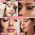 50 Pcs Disposable Double Head Eyeshadow Sponge Brushes Eyeshadow Applicators Dual Sides Eye Shadow Sponge Applicators Eyeshadow Brushes Makeup Applicator Cosmetic Tool