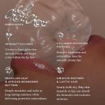 EADEM Le Chouchou Lip Softening Balm, Lip Gloss for Women, Lip Plumper & Lip Mask, Overnight Hydrating & Moisturizing Luxury Lip Balm, 0.5 oz, Butter Mochi