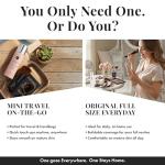 Jerome Alexander MagicMinerals AirBrush Foundation, Spray Makeup with Skincare Active Ingredients, Ultra-Light, Buildable, Full Coverage Formula (Light Medium)