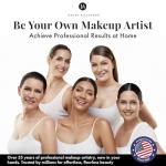 Jerome Alexander MagicMinerals AirBrush Foundation, Spray Makeup with Skincare Active Ingredients, Ultra-Light, Buildable, Full Coverage Formula (Light Medium)