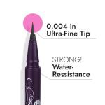 Heroine Make Smooth Liquid Eyeliner Super Keep, Smudge-Proof Liquid Eyeliner & Easy to wash off with warm water Doesn't Blur, Even After Tears, Bitter Brown