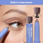 ALLEYOOP 11th Hour Waterproof Cream Eyeshadow Stick – Long-Lasting Eye Shadow Pencil & Eyeliner, Cream to Powder Stick & Highlighter – Smudge-Proof Eyeshadow Matte, Mauve Matte