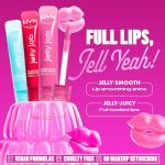 NYX PROFESSIONAL MAKEUP Jelly Job Lip Gloss, Lip Tint Gloss with Full-Bodied, Smoothing, and Hyper-Glossy Shine - Toast N' Jelly (Pale Nude)