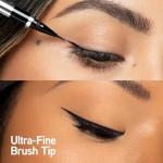 Physicians Formula Eye Booster Super Slim Liquid Eyeliner, Waterproof Precision with a Lash-Boosting Complex, Natural Finish, & Sensitive Skin Approved, Cruelty-Free & Vegan -Ultra Black