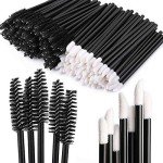 Tbestmax 200 Disposable Mascara Wands and Lip Brushes