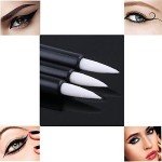 100 Disposable Eyeliner Brushes, Cosmetic Applicators