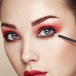 100 Disposable Eyeliner Brushes, Cosmetic Applicators