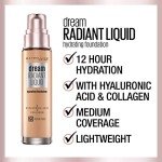 Maybelline Dream Radiant Hydrating Liquid Foundation - Porcelain