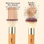 Bamboo Kabuki Makeup Brush Set – 2 Pieces