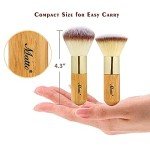 Bamboo Kabuki Makeup Brush Set – 2 Pieces