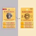Burt's Bees Natural Beeswax Lip Balm - 2 Tubes