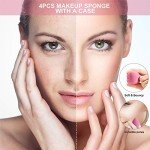 4 Pcs Makeup Sponge Set for Flawless Blending