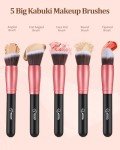 16-Piece Pro Makeup Brush Set by BESTOPE