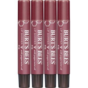 Burt's Bees Shimmer Lip Tint Set - Fig 4 Pack